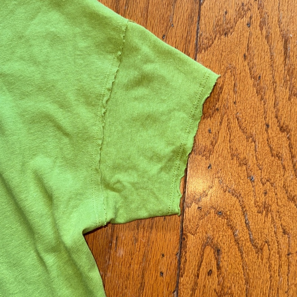 Never worn, Pilcro, XS, over sized lime green tee- fun and soft - Picture 6 of 6